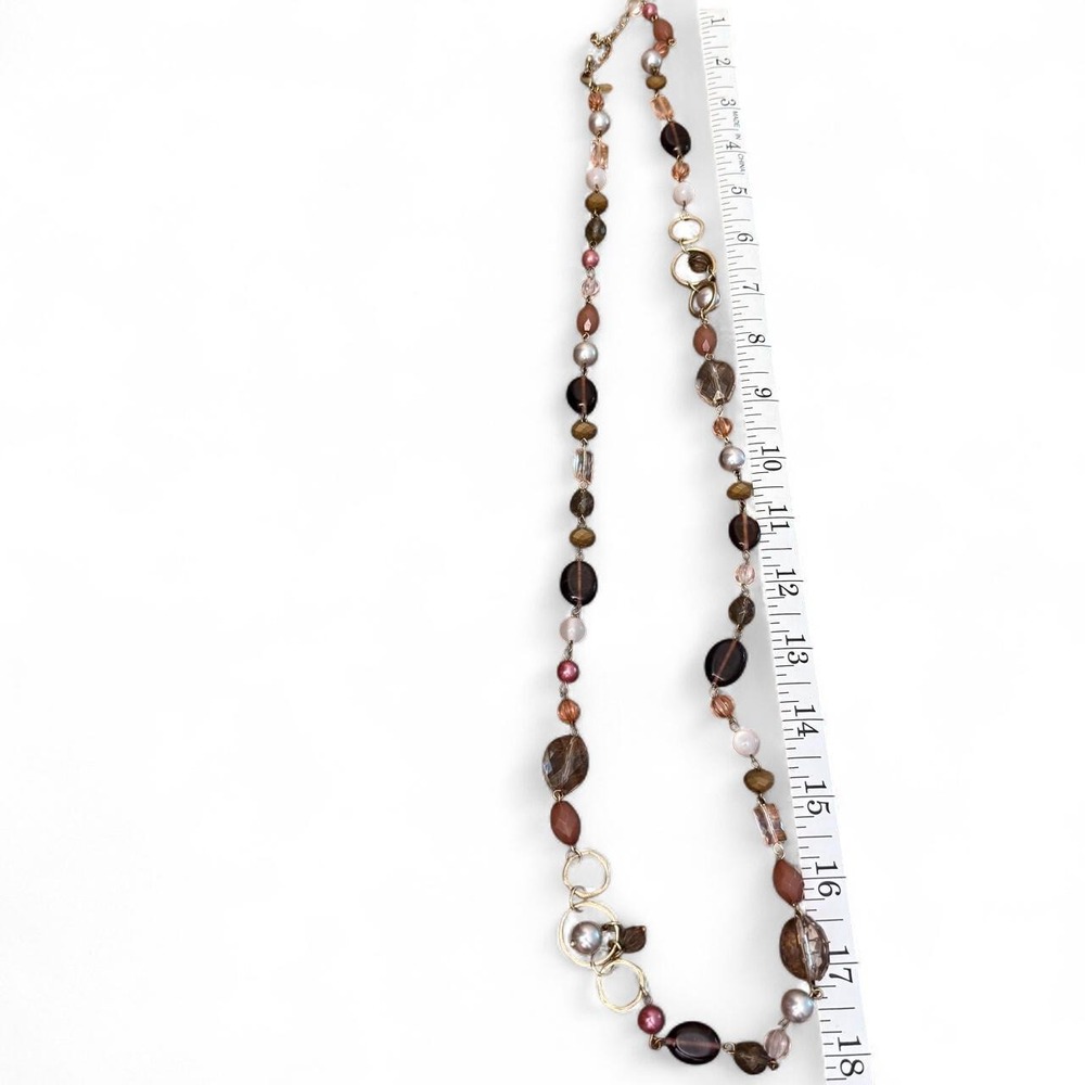 Lia Sophia long beaded necklace